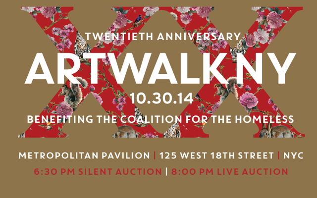 ARTWALK NY October 30, 2014 Honoring Jennifer Connelly and Paul Bettany