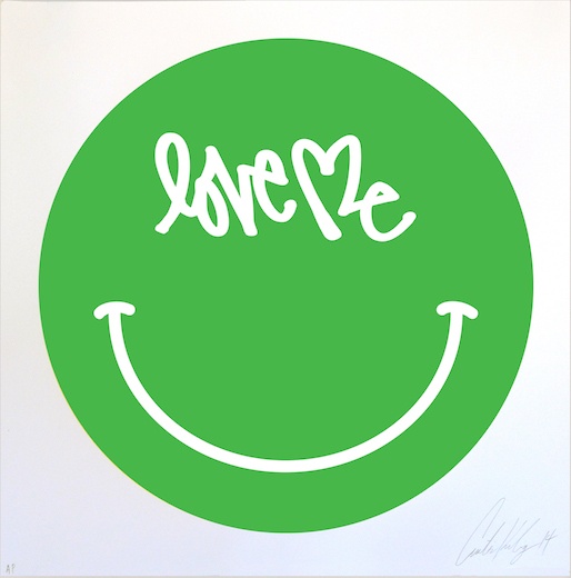 Love Me Smiley, Green, 2014