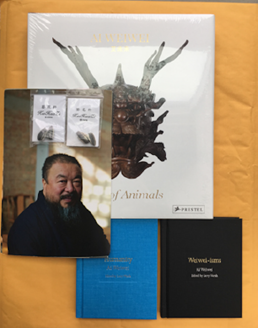 Circle of Animals, 2011; Weiwei-isms, 2012; Humanity, 2017; 2 Sets of Ai Weiwei's 