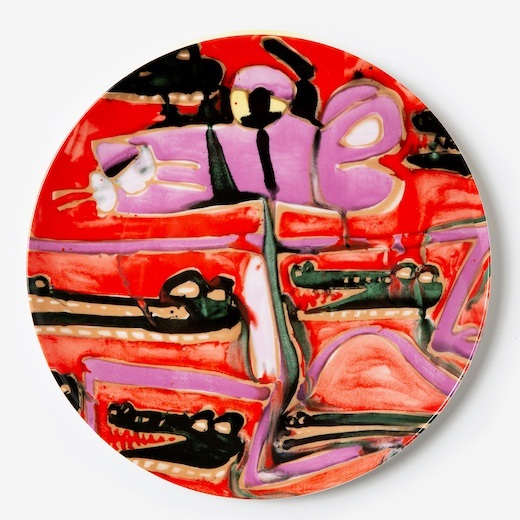 The Acrobatic Dance Dinner Plate, 2019