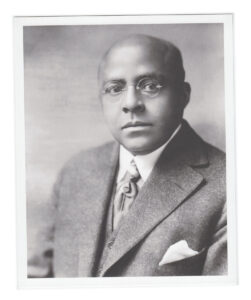 A black and white portrait of a man called Philip Payton.