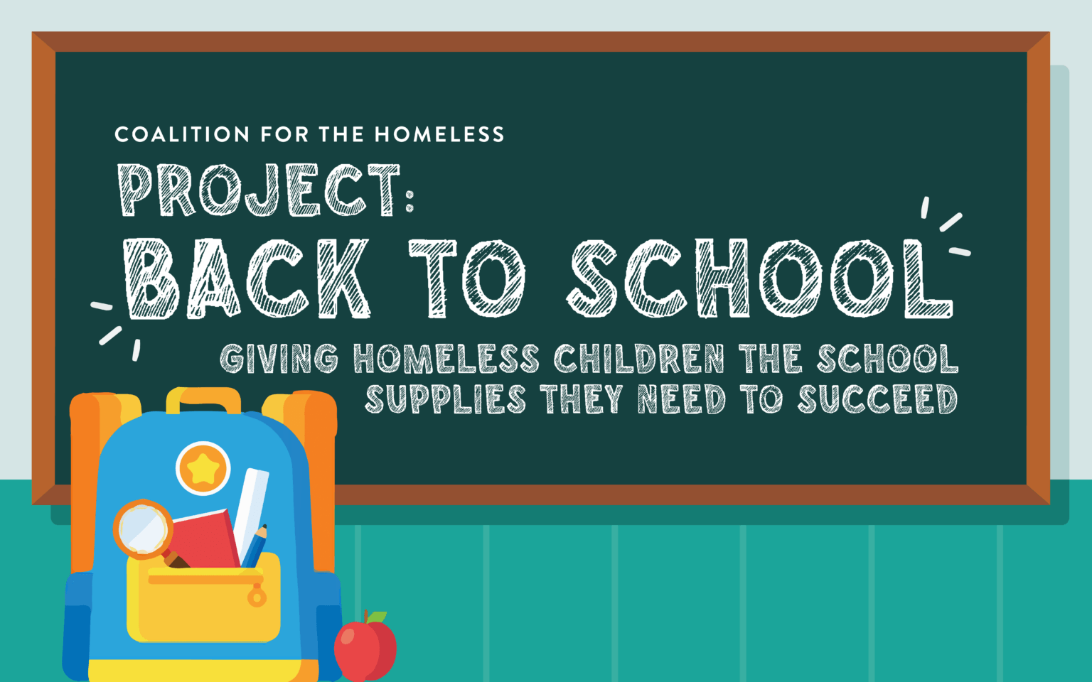 2024 Project Back to School Coalition For The Homeless